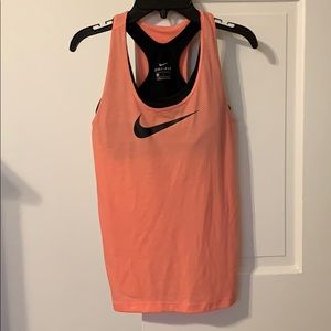 Nike tank with built in bra